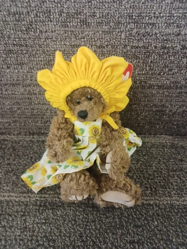 Vintage Ty Beanie Baby Susannah The Sunflower With Tag Bear 1993