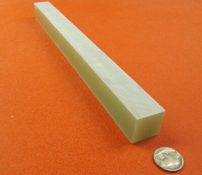 Micarta Phenolic G10FR4 Bar 1.0'' x 1.0'' x 12''