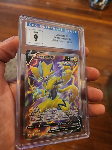 Zeraora V graded CGC 9 for sale on eBay