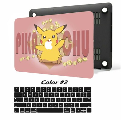 2026 New For Macbook Air Pro Pokemon GO Cartoon Rubberized Hard