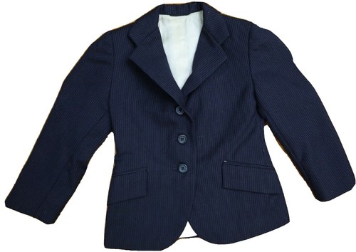 Blazer Garçon Bleu Seersucker Funtaisia Too – Taille 4, Parfait Pour Les Mariages Et Fêtes