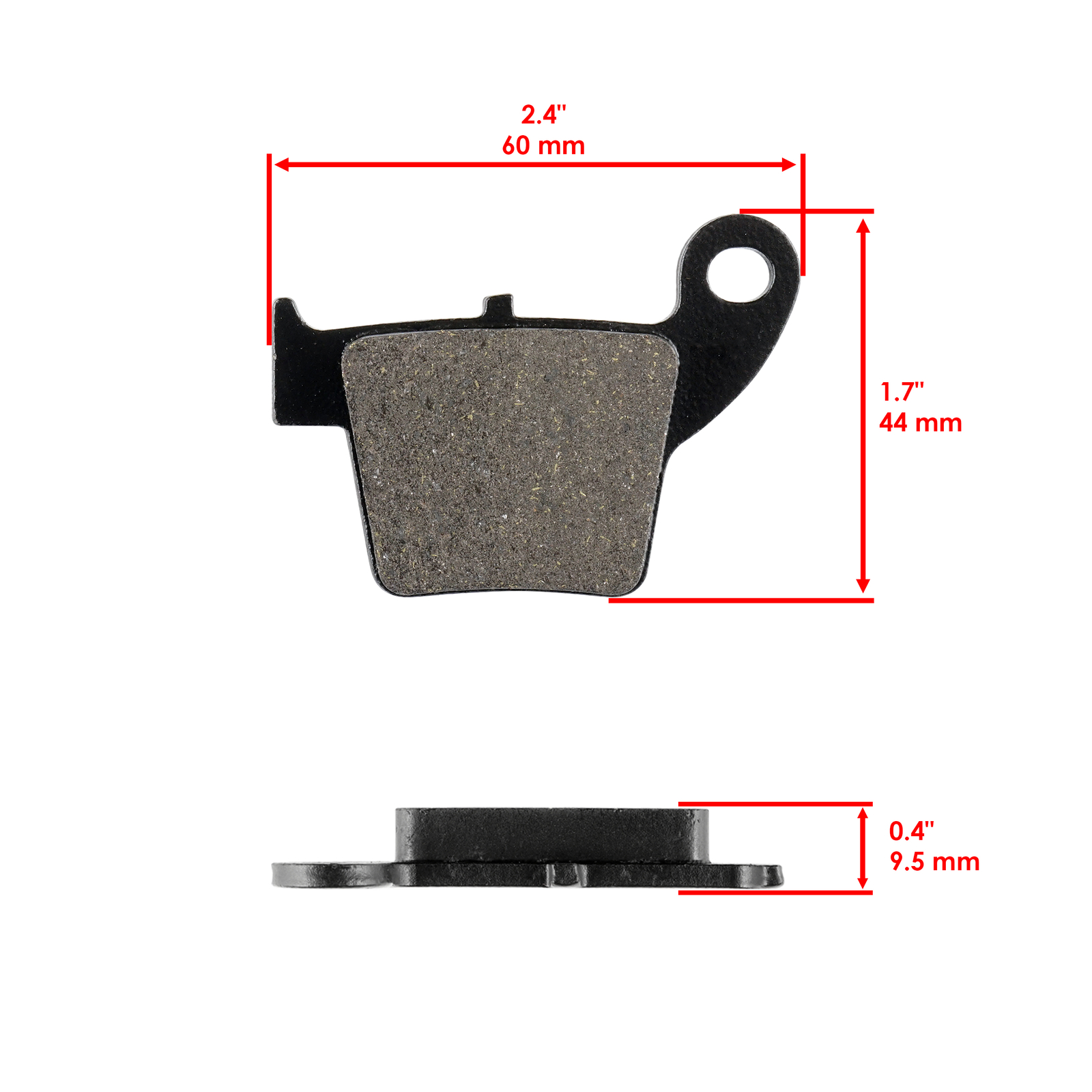 Brake Pads for Honda CRF250 CRF250R 2004-2018 Front Rear Motorcycle