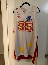 Harlem Globetrotters Vintage Jersey Platinum Fubu Size 2XL