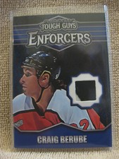 2023-24 PC Tough Guys Enforcers Craig Berube #E-32 Patch Relic Jersey mint /20
