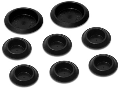 US MADE 1963-1967 Corvette Floor Pan Drain Plugs 8 Piece Set Kit Midyear C2 NEW