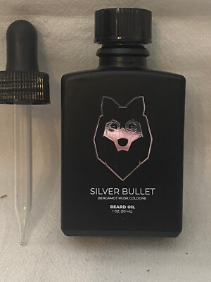 Husky Beard 1 oz. oil never opened Silver Bullet bergamot musk cologne ...