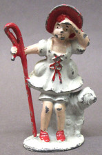scarce 1930's Tommy Toy LITTLE BO PEEP Nursery Rhyme dime store lead figure mc1