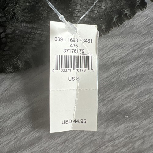 Bralette lunga imbottita in pizzo Aerie Joy verde oliva taglia small nuova con etichetta - Foto 8 di 9