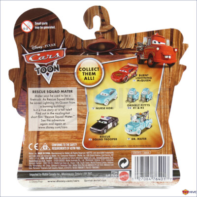 Disney Cars Toon Doctor Dr. Mater mask down #9 Tokyo Mater series