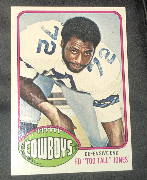1976 TOPPS #427 ED TOO TALL JONES (HOF) (ROOKIE) DALLAS COWBOYS