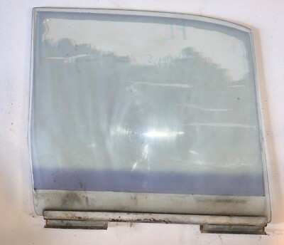 Front Right Door Triplex Window off a 1965 Jaguar 3.8S.  B 