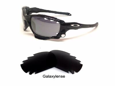 Replacement Lens for Oakley Jawbone Vented Iridium Black Polarized 100%UVA&VB