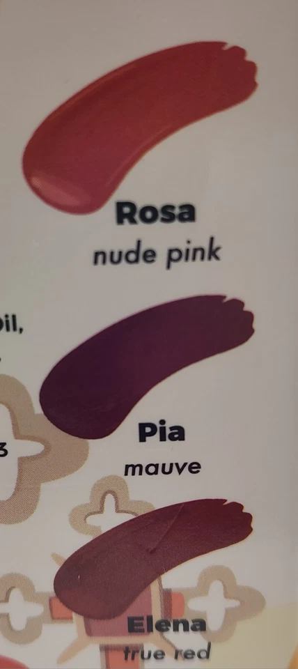 3 PC LASplash Dia De Los Muertos Liquid Lipstick La Catrina Dark Red Wine Mauve - Image 3 of 3