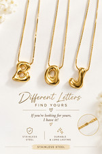Different letters, stainless steel