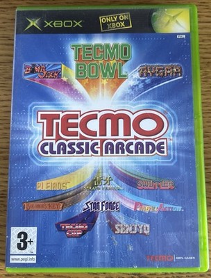 Tecmo Classic Arcade Original XBOX - PAL Sehr Selten Retro Komplett Bomb Jack Etc