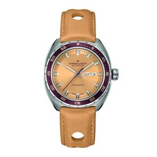 HAMILTON American Classic Pan Europ H35435820 Beige Men's Watch New in Box