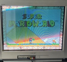 Super Mario World SNES Super Nintendo Entertainment System Retro Video Games