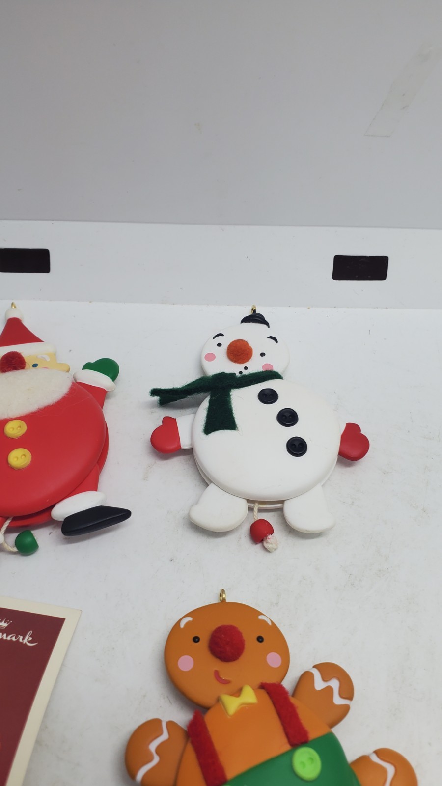 Hallmark Keepsake 2005 Joyful Jumping Jacks Set of 3 Christmas Ornaments 