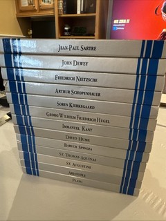 Complete Set of 13 The Giants of Philosophy Audio Cassettes Knowledge Products