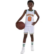 Stranger Things Lucas Hawkins Basketball Uniform Costume Child Boys Size S/M NWT