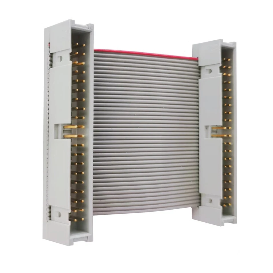 40Pin Male to Male Hard Drive Cable 40P IDE Puncture Hard Drive Ribbon Cable New - Image 4 of 4