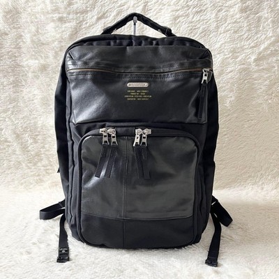 Masterpiece Spec Business Bag Rucksack Herren Schwarz aus Japan
