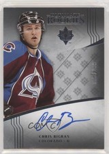 2016-17 Ultimate Collection Rookies Tier 1 3/299 Chris Bigras #109 Auto 8h6