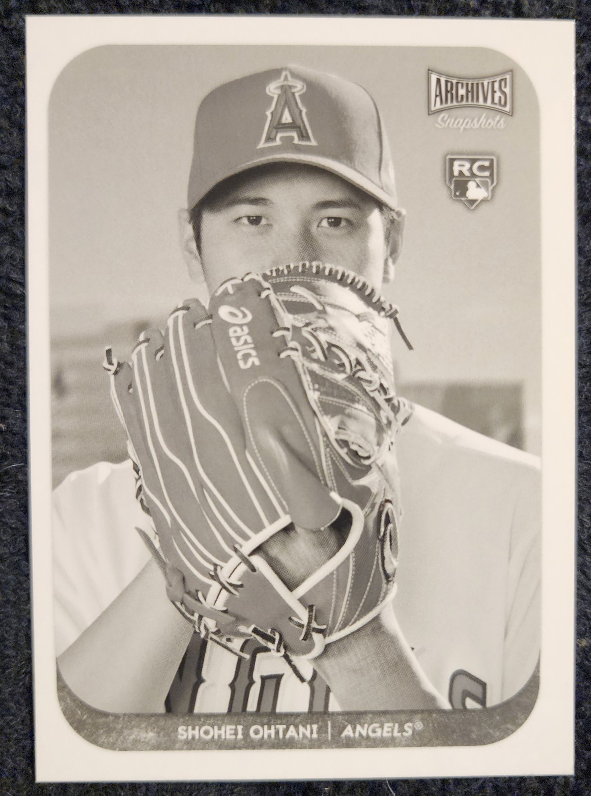 2018 Topps Archives Snapshots - Shohei Ohtani #AS-SO Black & White (RC)