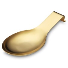 Homquen Matte Gold Spoon Holder, Stainless Steel Holder 1 Piece,