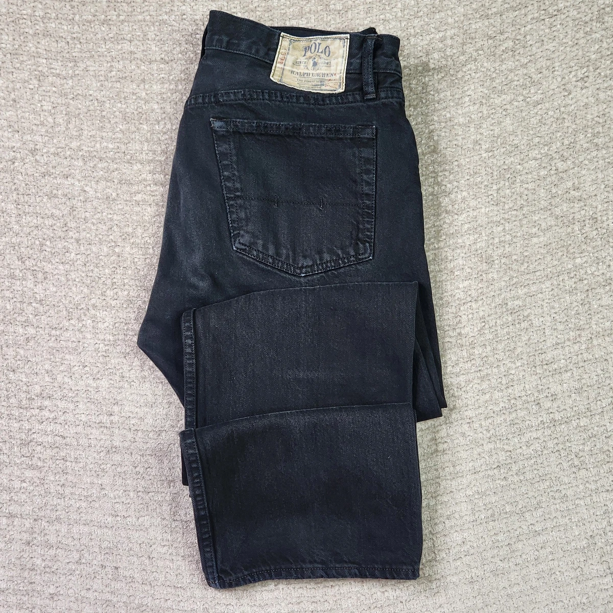 Polo Ralph Lauren Black Classic Jeans for Men for sale | eBay