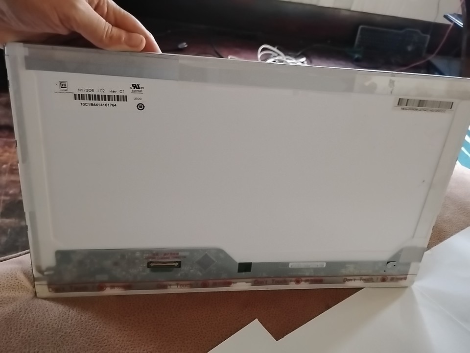 Écran LCD LED De Remplacement 17.3 Pouces - Référence N173O6-L02 REV.C2 - Résolution 1600x900 - Neuf Garantie 1 An