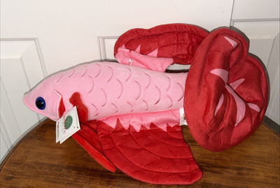 Adore Luna the 20'' Betta Fish Pink Red Plush