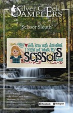 Scissor Sleuth by Silver Creek Samplers cross...