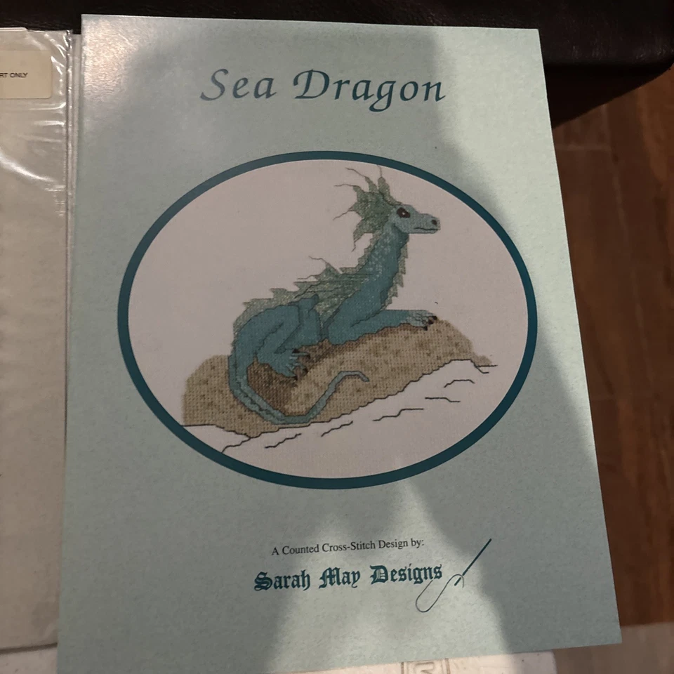 Sarah May Designs chart Lot: Pegasus/phoenix/dragon/sea Dragon - Image 4 of 4