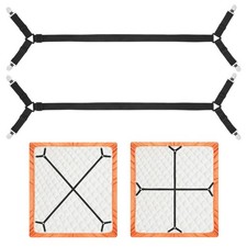 Bed Sheet Holder Straps, 2Pcs Elastic Adjustable Bed Sheet Grippers,Fitted Sh...