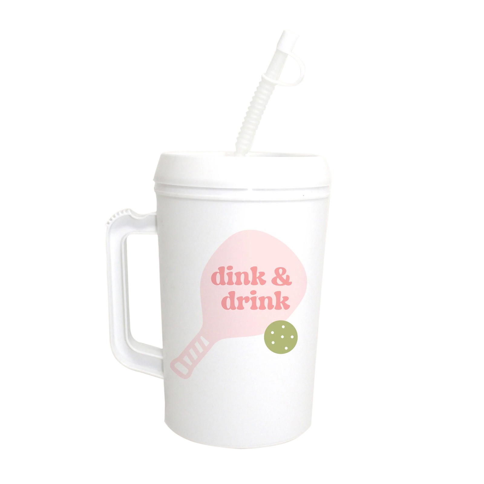 Большая кружка с эффектом дарлинга (34 унции) - Dink - Drink WSDE-MEGAMUG-DK White PLASTI