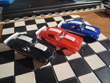 DASH BALDWIN MOTION CAMAROS 3 BODIES,BLUE/ WHITE,BLACK/WHT,RED/WHT T-JET MOUNT