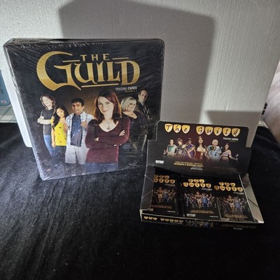 The Guild Season 1-3 Trading Cards - 15 Sealed Packs & Sealed Binder -Cryptozoic