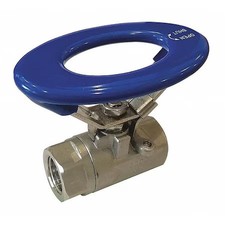 3/8" Fnpt Stainless Steel Ball Valve Inline, G-Sso-38V