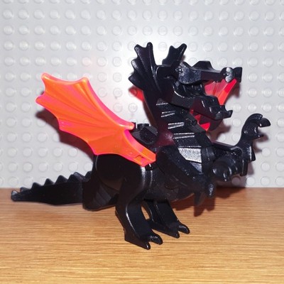 LEGO CASTLE 6129C04 - SCHRECKRITTER - SCHWARZER DRACHE, TOP ZUSTAND