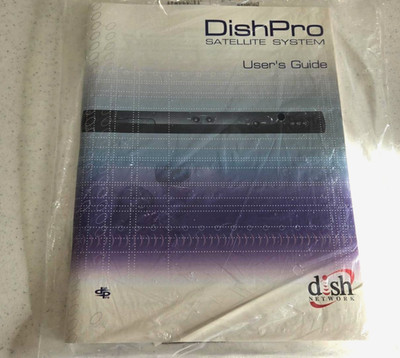 Dish Pro Satellite System User's Guide 115635 Dish Network Sealed Never Used