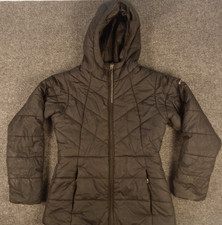 Columbia Jacket girls M 10-12 Puffer Full Zip Hooded sz medium small womens