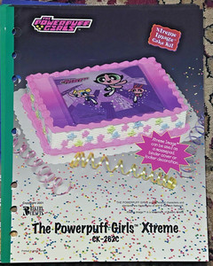 Power Puff Girls 2000s Cake Insert Display Bakery Craft Cartoon Network