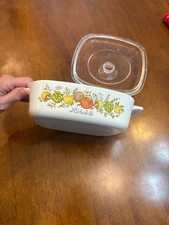 Vintage Corning Ware Pyrex 1970’s 1 QT L'Echalote Casserole
