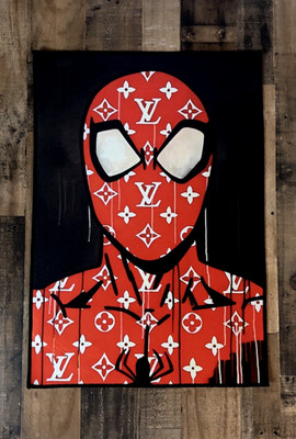 Custom Red Black Spider Man Area Rug Room Decor Mat