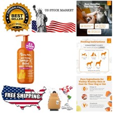 Wild Alaskan Omega-3 Blend Pollock Salmon Oil for Dogs and Cats- Skin and C...