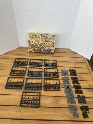 Epic 40K Eldar Legion Grav-Tanks & Infantry Games Workshop 1989 Incomplete