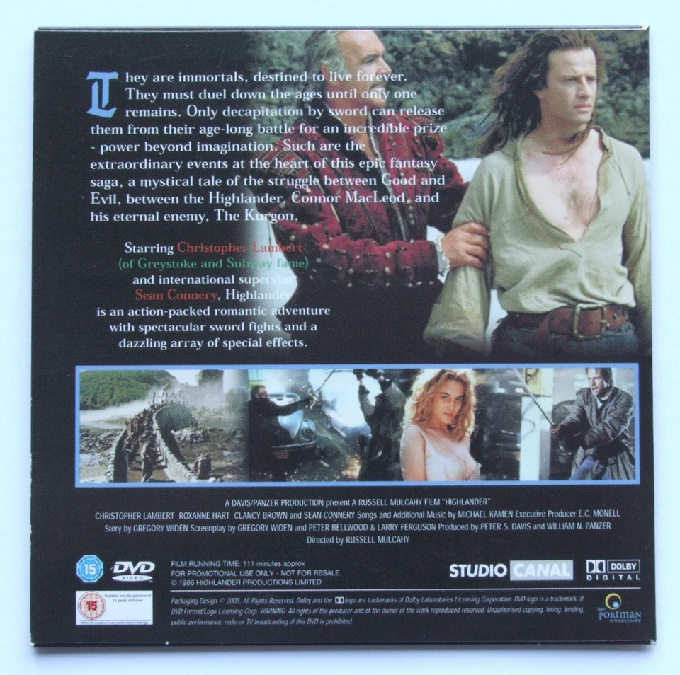 Newspaper Promo DVD Job Lot x12 (Conan/Highlander/Merlin/Snow Queen, The Bounty) - Image 4 of 4