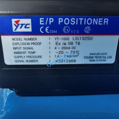YT-1000 LSi132S0 YTC valve positioner  FedEx or DHL or UPS *lh