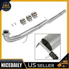 4 Exhaust Pipe For 2017-2024 Silverado Sierra 2500 3500hd L5p 6.6l Duramax